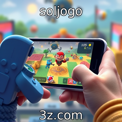 Crescimento das plataformas de jogos móveis